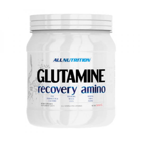 Глютамин AllNutrition Glutamine Recovery Amino (500 г) апельсин,  мл, AllNutrition. Глютамин. Набор массы Восстановление Антикатаболические свойства 