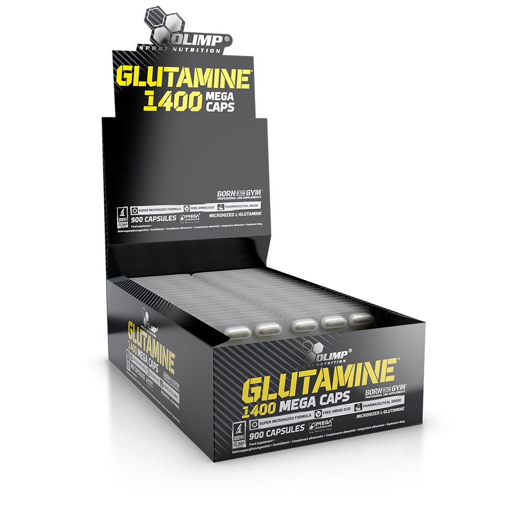 Аминокислота Olimp Glutamine 1400 Mega Caps, 900 капсул,  ml, Olimp Labs. Amino Acids. 