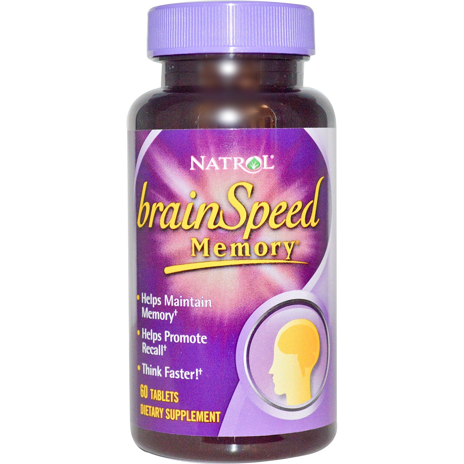 BrainSpeed Memory, 60 шт, Natrol. Спец препараты. 