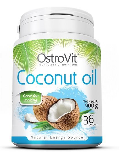 Ostrovit Coconut Oil рафінована кокосова олія,  мл, OstroVit. Заменитель питания. 