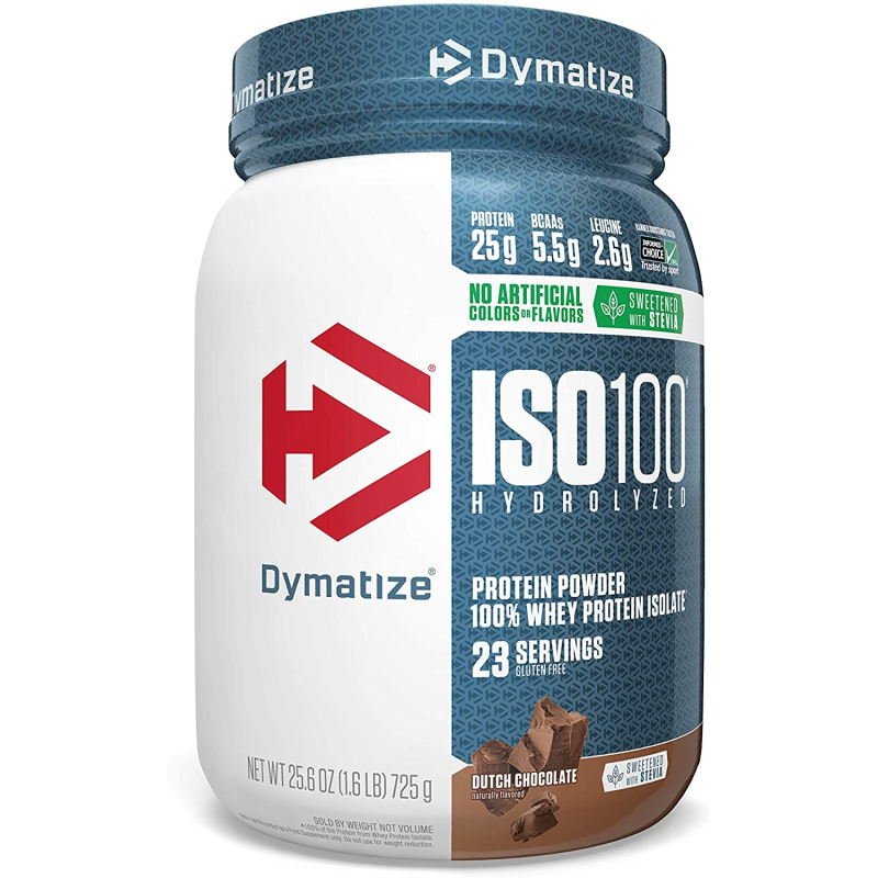 Протеин Dymatize ISO-100, 726 грамм Шоколад,  мл, Driven Sports. Протеин. Набор массы Восстановление Антикатаболические свойства 