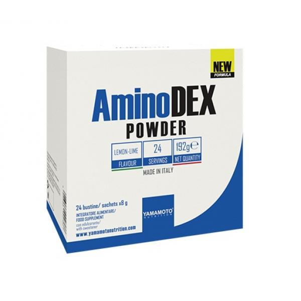 Комплекс аминокислот Yamamoto nutrition AminoDEX (192 г) ямамото lemon-lime,  мл, Yamamoto Nutrition. Аминокислотные комплексы. 