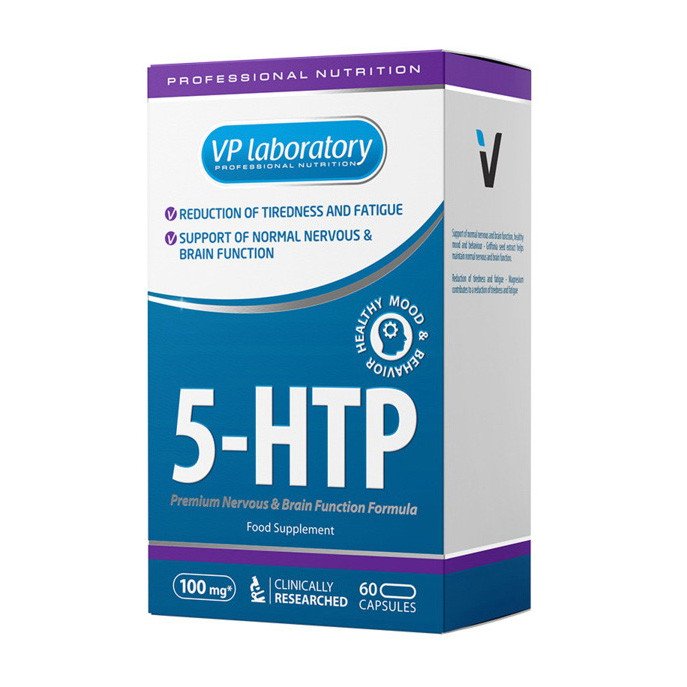 5-гидрокситриптофан VP Laboratory 5-HTP (60 капс) вп лаб ,  мл, VPLab. 5-HTP. 