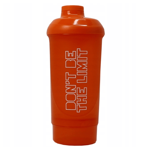 BioTech Шейкер спортивный BioTech Wave + 2 in 1 Don`t Be The Limit (500 мл, оранжевый), , 500 