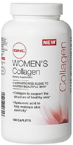 Women's Collagen, 180 шт, GNC. Коллаген. Поддержание здоровья Укрепление суставов и связок Здоровье кожи 