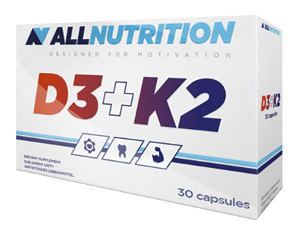 D3+K2, 30 шт, AllNutrition. Витаминно-минеральный комплекс. Поддержание здоровья Укрепление иммунитета 