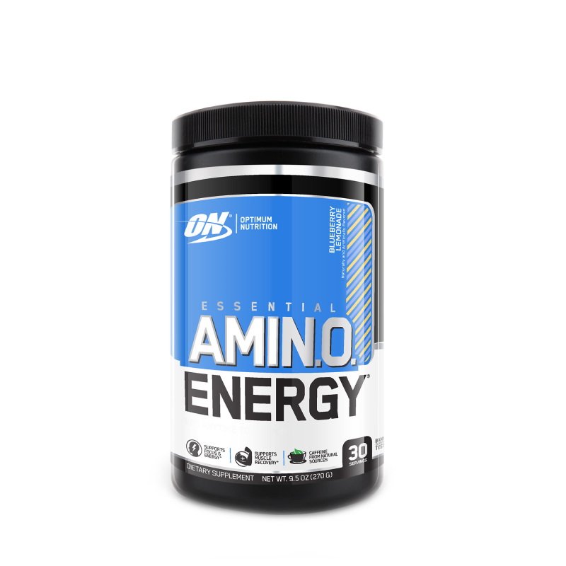 Предтренировочный комплекс Optimum Essential Amino Energy, 270 грамм Черничный лимонад,  ml, Optimum Nutrition. Pre Workout. Energy & Endurance 
