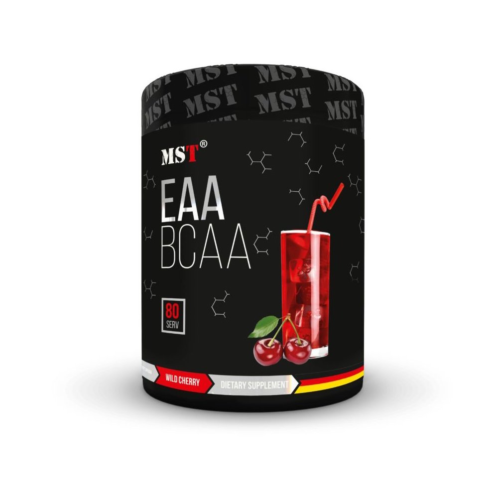 MST Nutrition Аминокислота MST BCAA EAA Zero, 1.04 кг Вишня, , 1040 грамм