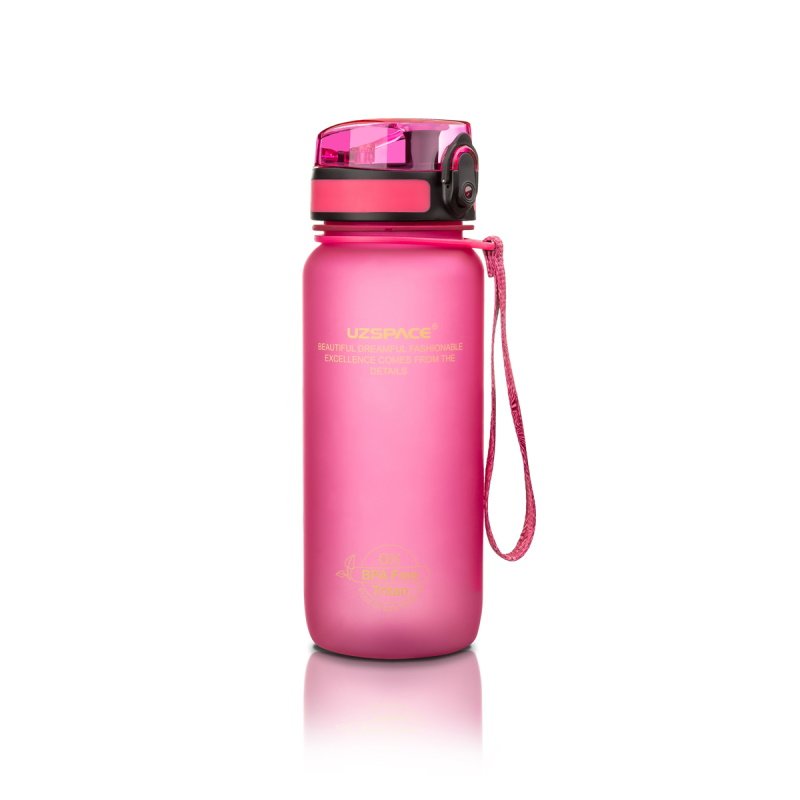 Бутылка UZspace 650 мл, розовая - 3037,  ml, Uzspace. Flask. 