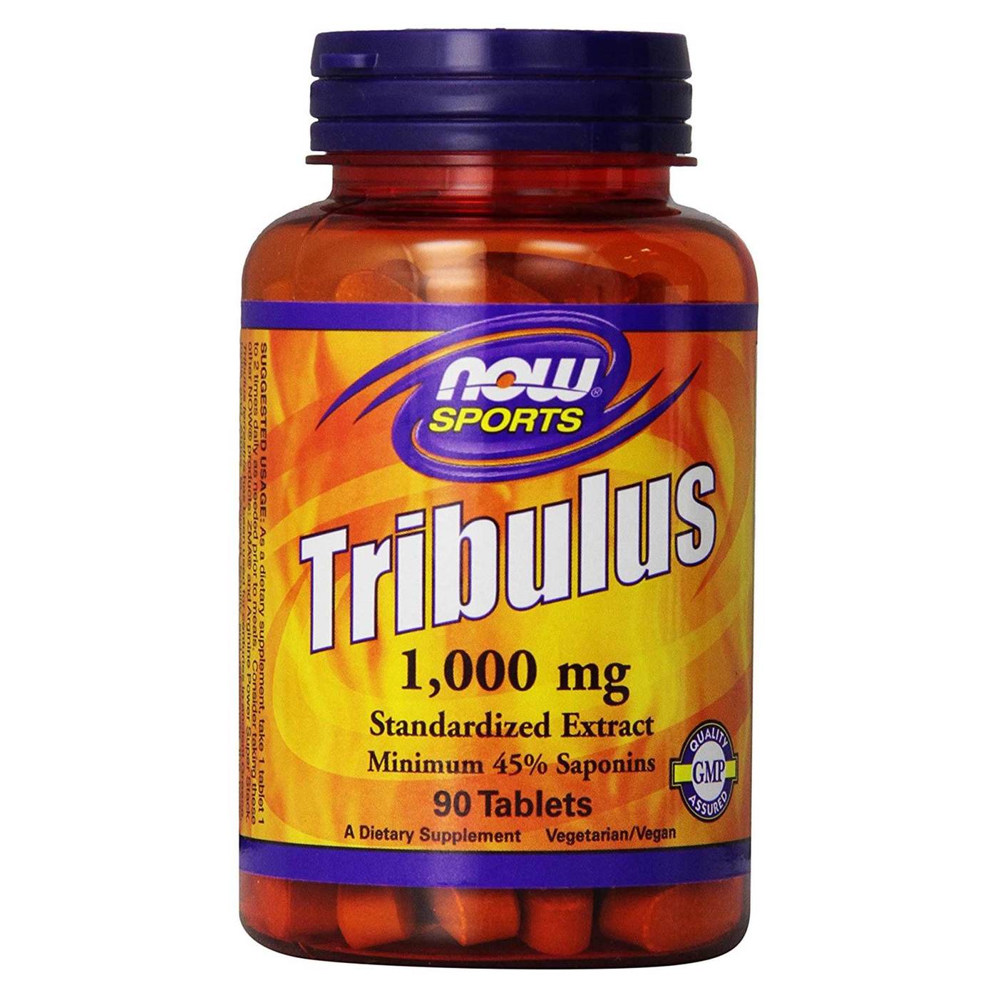 NOW   FOODS TRIBULUS 1000 mg 90 шт. / 90 servings,  мл, Now. Трибулус. Поддержание здоровья Повышение либидо Повышение тестостерона Aнаболические свойства 