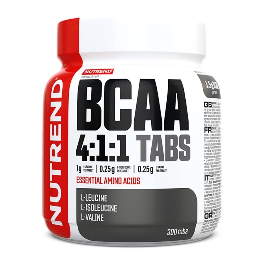 BCAA Nutrend BCAA 4:1:1, 300 таблеток,  ml, Nutrend. BCAA. Weight Loss recovery Anti-catabolic properties Lean muscle mass 