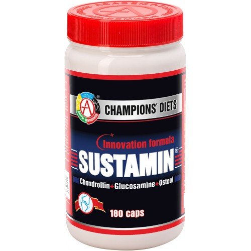 Sustamin, 180 шт, Academy-T. Глюкозамин Хондроитин. Поддержание здоровья Укрепление суставов и связок 