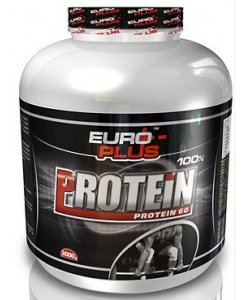 Protein 60, 3000 г, Euro Plus. Молочный протеин. 