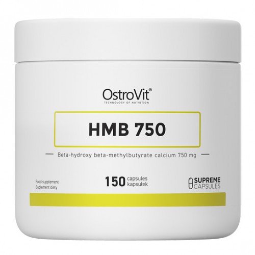 Пищевая добавка OstroVit HMB 750 150 caps,  ml, OstroVit. Testosterone Booster. General Health Libido enhancing Anabolic properties Testosterone enhancement 