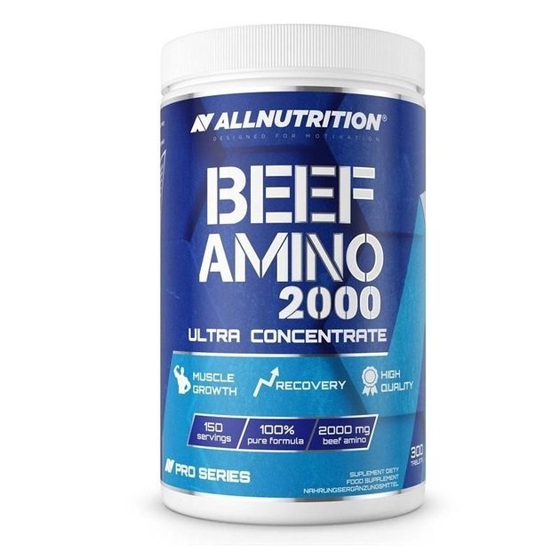AllNutrition Аминокислота AllNutrition Beef Amino 2000, 300 таблеток, , 
