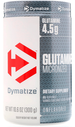Dymatize Glutamine Micronized 300 г Без вкуса,  мл, Dymatize Nutrition. Глютамин. Набор массы Восстановление Антикатаболические свойства 