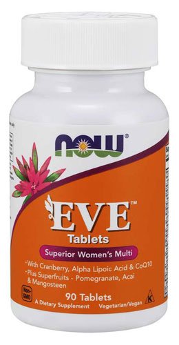 Now NOW EVE Women's Multiple Vitamin Tablets  90 таб Без вкуса, , 90 таб
