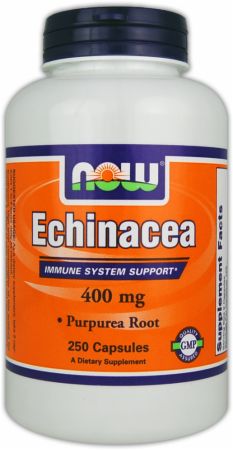Echinacea 400 mg, 250 шт, Now. Спец препараты. 