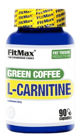 Green Cofee L-Carnitine, 90 шт, FitMax. L-карнитин. Снижение веса Поддержание здоровья Детоксикация Стрессоустойчивость Снижение холестерина Антиоксидантные свойства 