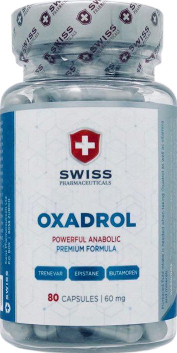 SWISS PHARMACEUTICALS  OXADROL 80 шт. / 80 servings,  ml, SWISS PHARMACEUTICALS. Suplementos especiales. 