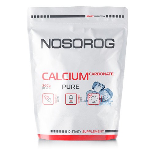 Кальций карбонат Nosorog Calcium Carbonate 200 г  (NOS1163),  мл, Nosorog. Кальций Ca. 