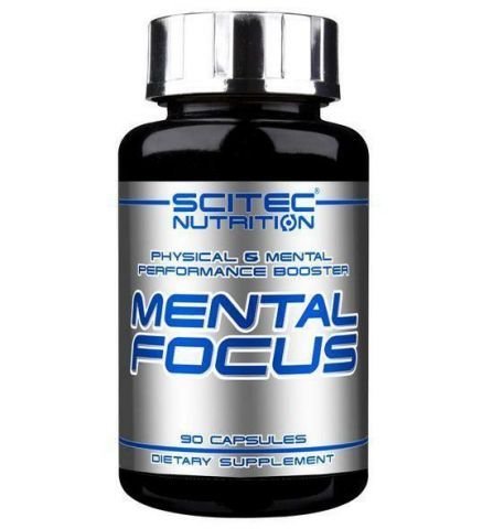 Mental Focus, 90 шт, Scitec Nutrition. Спец препараты. 