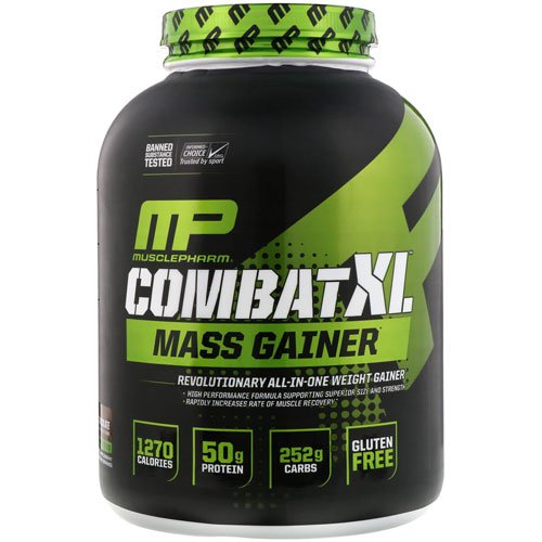 MusclePharm Combat XL Mass Gainer 2.7 кг Ваниль,  ml, MusclePharm. Gainer. Mass Gain Energy & Endurance recovery 