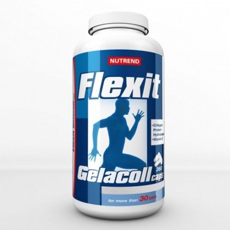 Для суставов и связок Nutrend Flexit Gelacoll, 180 капсул,  ml, Nutrabolics. For joints and ligaments. General Health Ligament and Joint strengthening 
