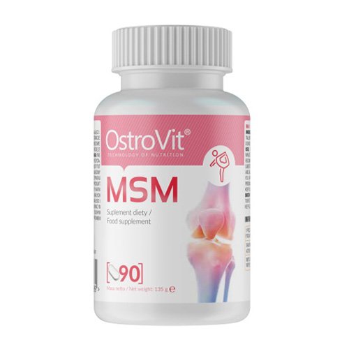 MSM, 90 pcs, OstroVit. For joints and ligaments. General Health Ligament and Joint strengthening 