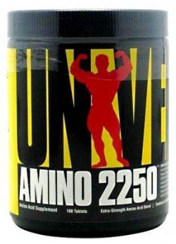 Amino 2250 100 табл., 100 piezas, Universal Nutrition. Complejo de aminoácidos. 