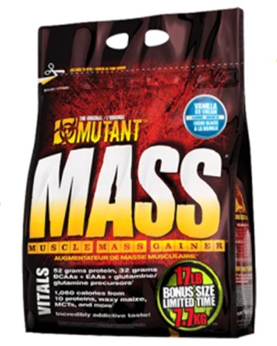 Mass, 7700 g, Mutant. Ganadores. Mass Gain Energy & Endurance recuperación 