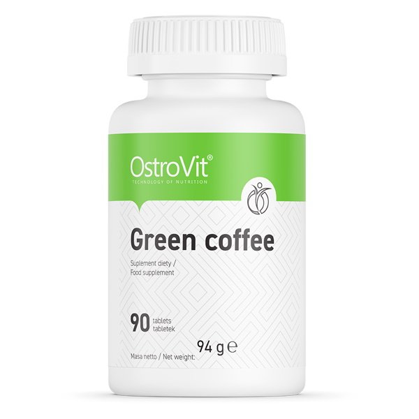 Натуральная добавка OstroVit Green Coffee, 90 таблеток, СРОК 06.22,  ml, OstroVit. Natural Products. General Health 