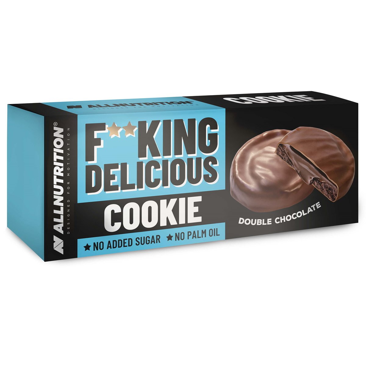 AllNutrition Заменитель питания AllNutrition FitKing Delicious Cookie, 128 грамм, двойной шоколад, , 128 