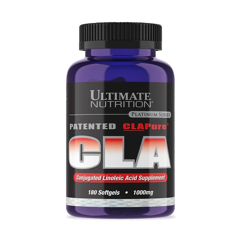 Жиросжигатель Ultimate CLA, 180 капсул,  мл, Ultimate Nutrition. Жиросжигатель. Снижение веса Сжигание жира 