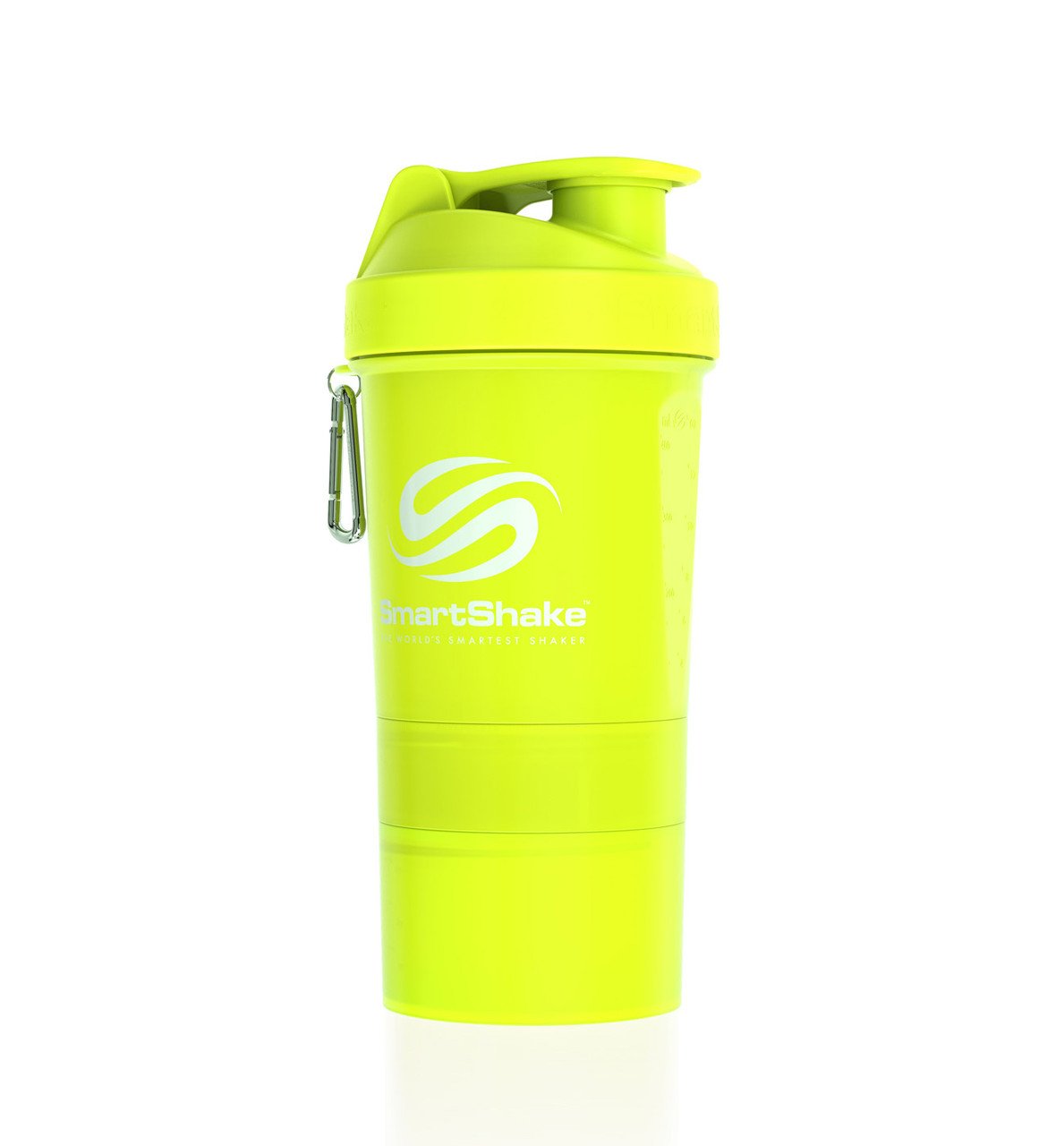 SmartShake Шейкер спортивный SmartShake Original (600 мл) смартшейк Neon Yellow, , 