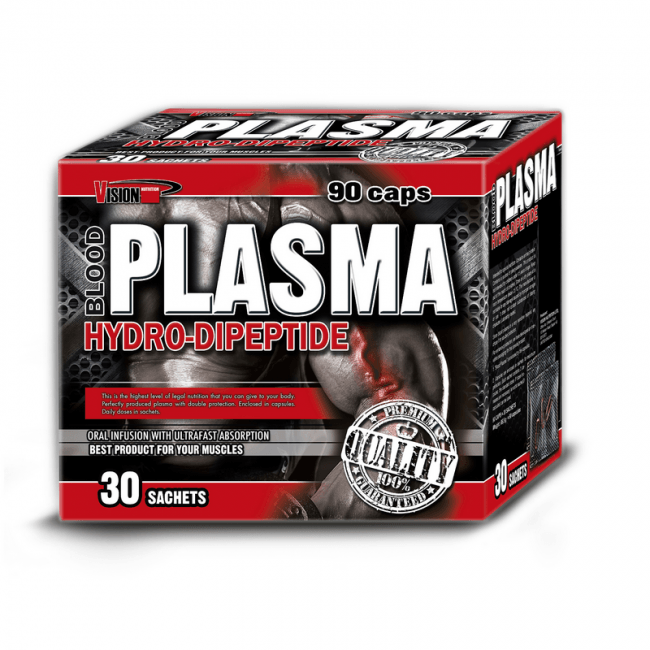 Blood Plasma Hydro-Dipeptide, 90 piezas, Vision Nutrition. Complejo de aminoácidos. 