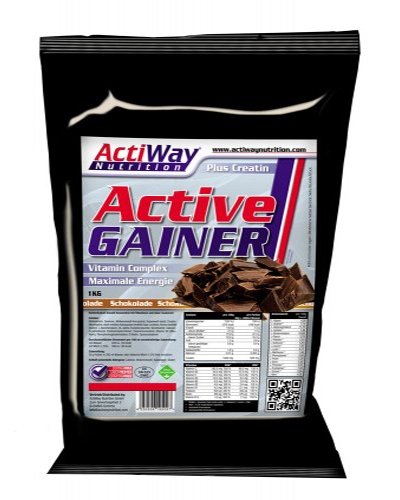 Active Gainer, 1000 г, ActiWay Nutrition. Гейнер. Набор массы Энергия и выносливость Восстановление 
