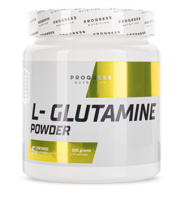 Аминокислота Progress Nutrition L-Glutamine, 500 грамм,  ml, Progress Nutrition. Amino Acids. 