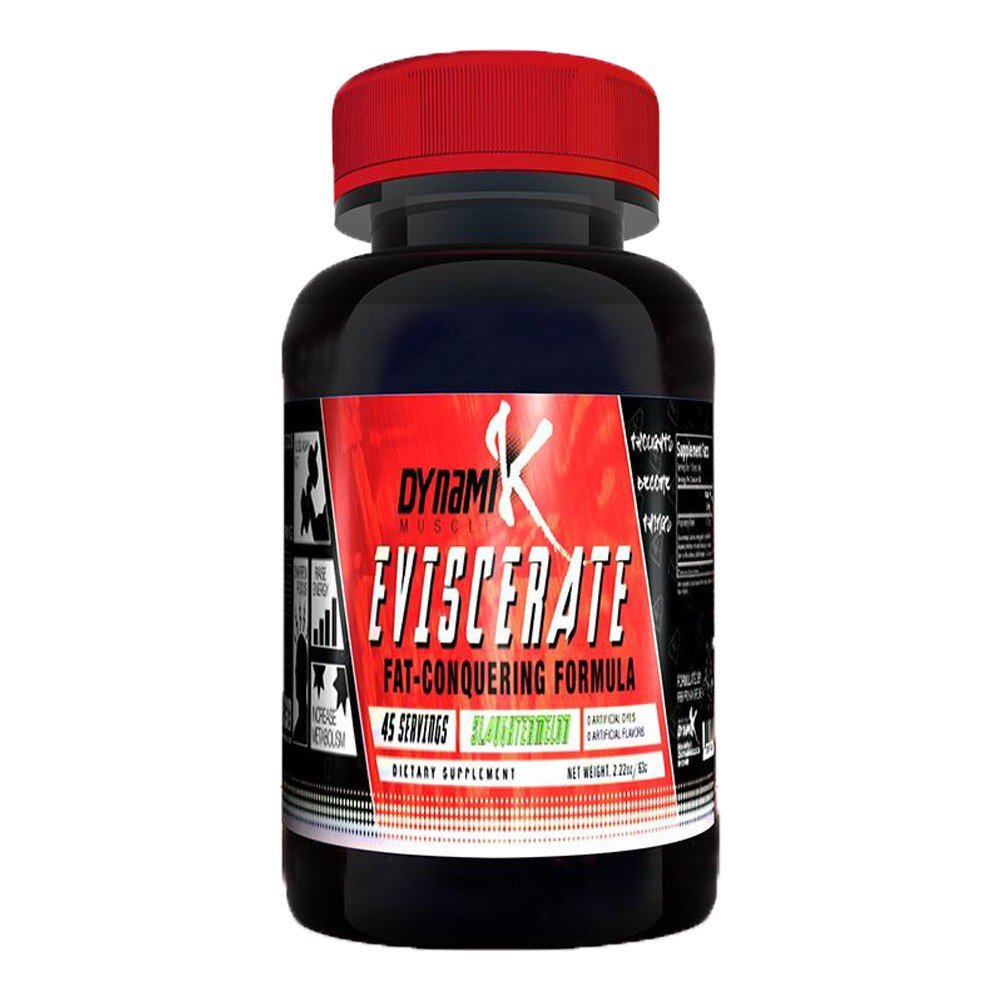 Eviscerate, 90 piezas, Dynamik Muscle. Termogénicos. Weight Loss Fat burning 