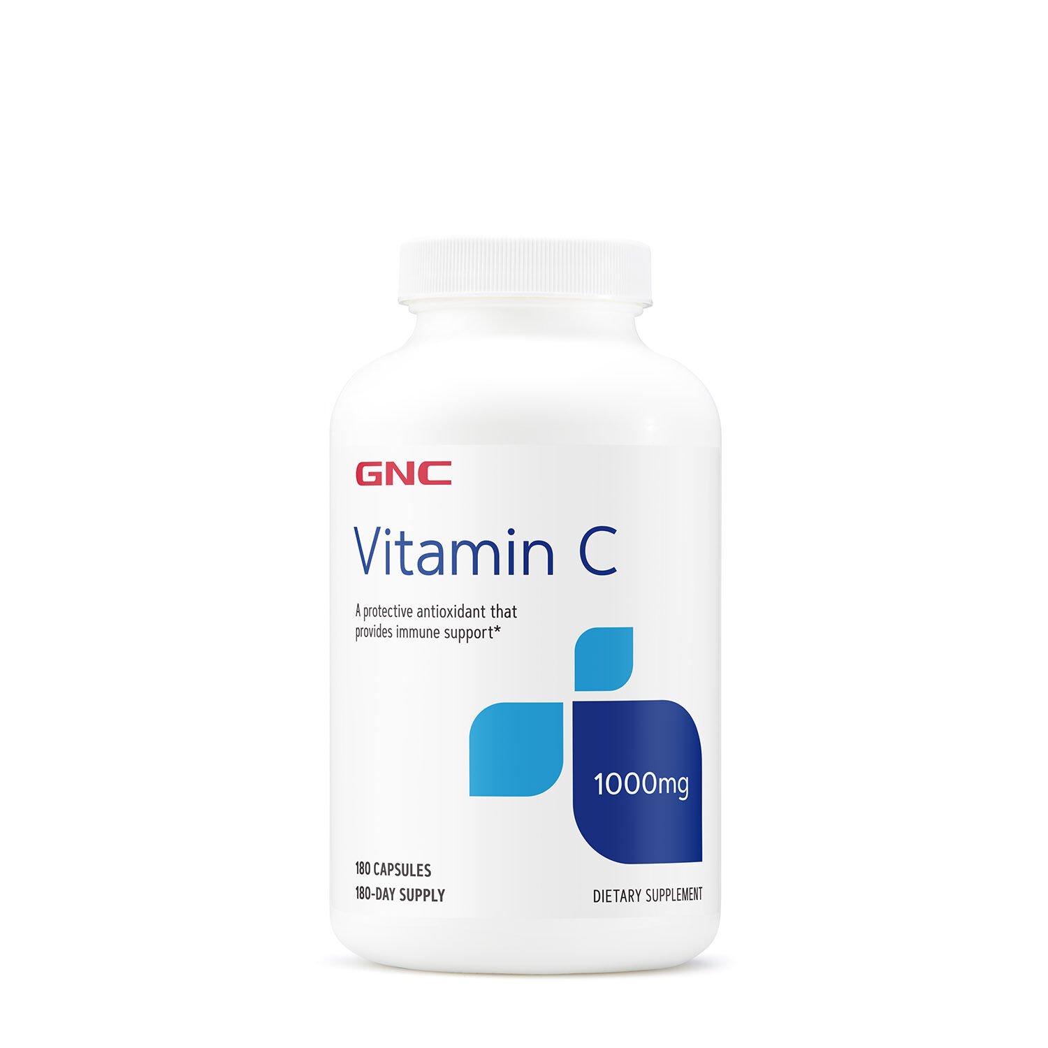 Витамины и минералы GNC Vitamin C 1000 mg, 180 капсул,  ml, GNC. Vitamins and minerals. General Health Immunity enhancement 