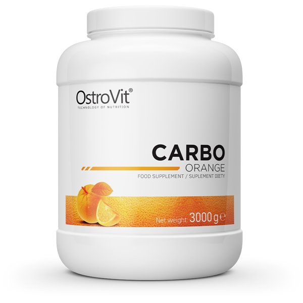 Гейнер OstroVit Carbo, 3 кг Апельсин,  ml, OstroVit. Gainer. Mass Gain Energy & Endurance recovery 