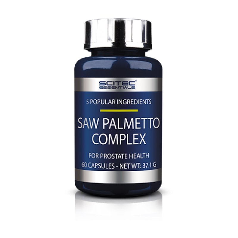 Натуральная добавка Scitec Saw Palmetto Complex, 60 капсул,  ml, Scitec Nutrition. Natural Products. General Health 