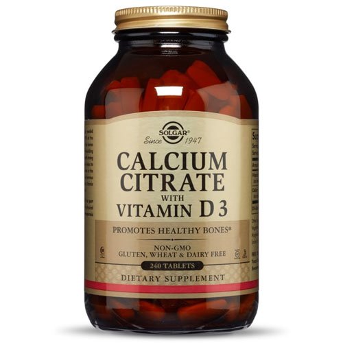 Solgar Calcium Citrate with Vitamin D3 240 таб Без вкуса,  ml, Solgar. Calcium Ca. 