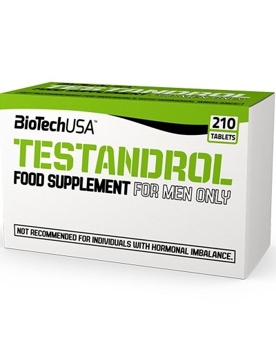 Testandrol, 210 pcs, BioTech. Testosterone Booster. General Health Libido enhancing Anabolic properties Testosterone enhancement 