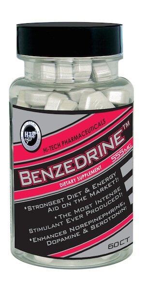 Benzedrine, 60 шт, Hi-Tech Pharmaceuticals. Жиросжигатель. Снижение веса Сжигание жира 