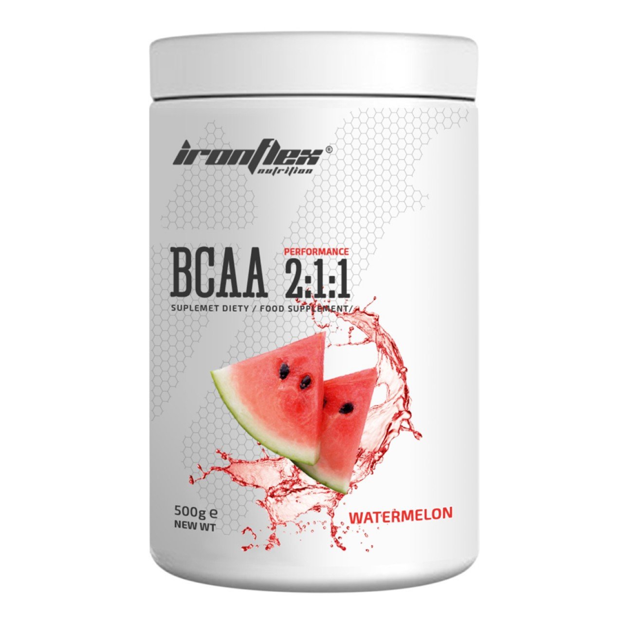БЦАА IronFlex BCAA 2: 1: 1 500 грам Кавун,  ml, IronFlex. BCAA. Weight Loss स्वास्थ्य लाभ Anti-catabolic properties Lean muscle mass 