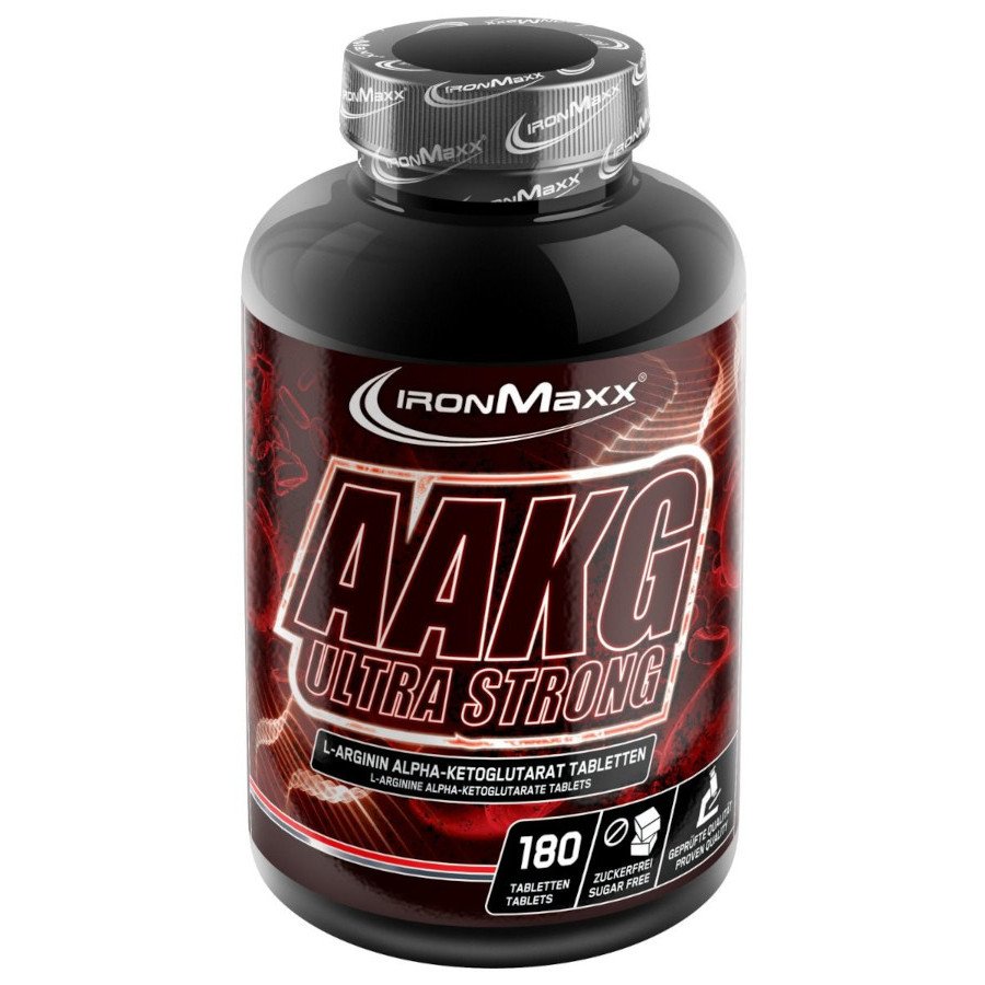Аминокислота IronMaxx AAKG Ultra Strong, 180 таблеток,  ml, IronMaxx. Amino Acids. 