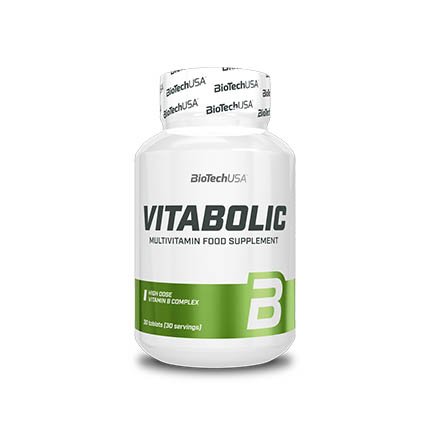 Витамины и минералы BioTech Vitabolic, 30 таблеток,  мл, BioTech. Витамины и минералы. Поддержание здоровья Укрепление иммунитета 