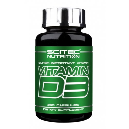 Vitamin D3, 250 шт, Scitec Nutrition. Витамин D. 