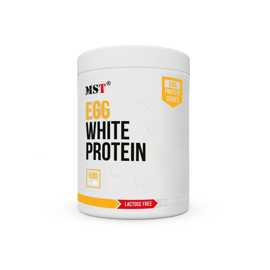 Протеин MST EGG White Protein, 500 грамм Арахисовая паста,  мл, MST Nutrition. Протеин. Набор массы Восстановление Антикатаболические свойства 